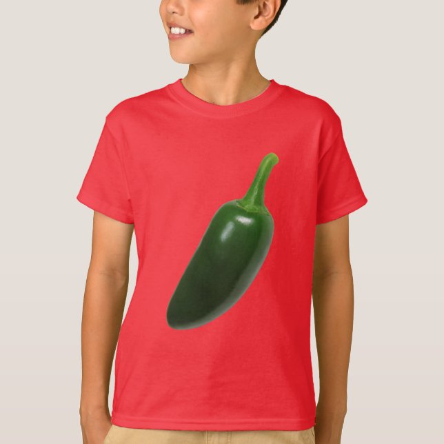 T-shirt Amusement et poivre épicé de Jalapeno (Devant)