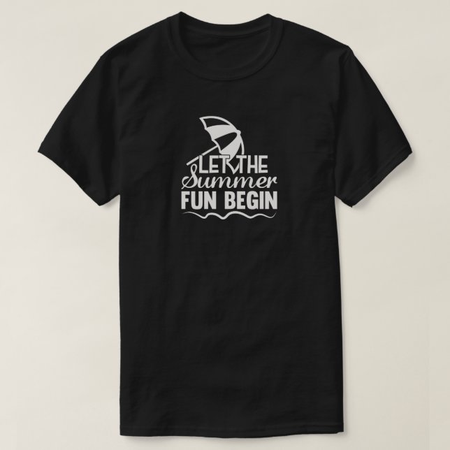 T-Shirt Amusement Été (Design devant)