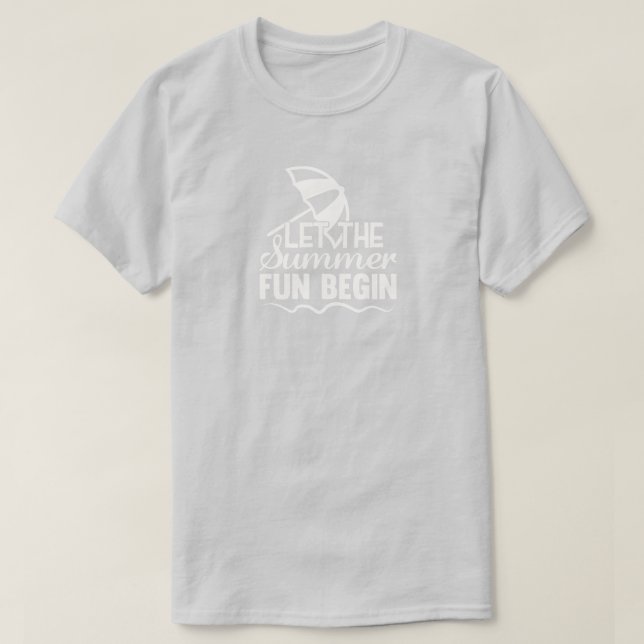 T-Shirt Amusement Été (Design devant)
