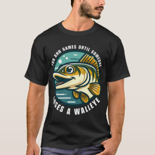 T-shirt Amusements Jusqu'à Ce Que Quelqu'un Perde Un Doré