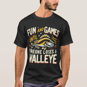 T-shirt Amusements jusqu'à ce que quelqu'un perde un doré