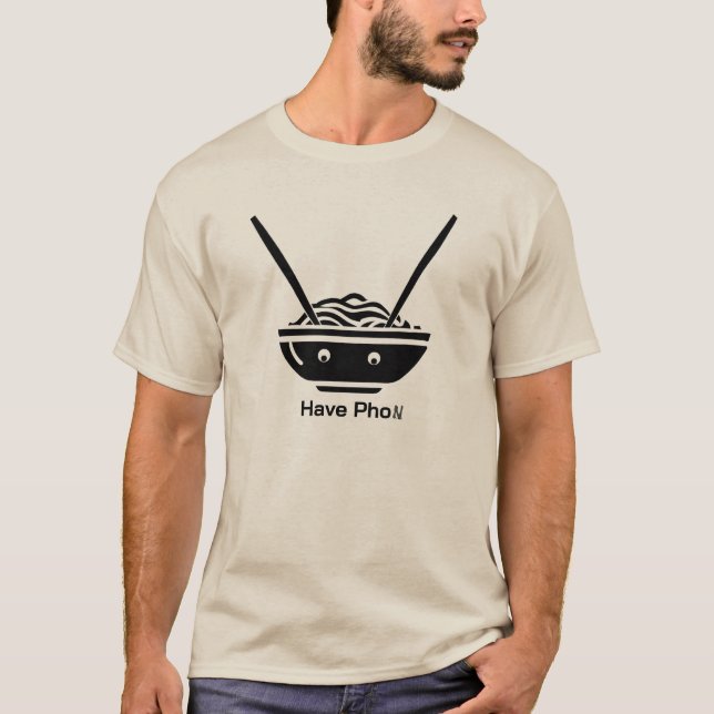 T-shirt Amusez-vous avec Pho (Devant)