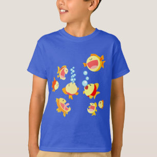 T-shirt Amusez-vous dans la bande dessinée Fish Tank Child