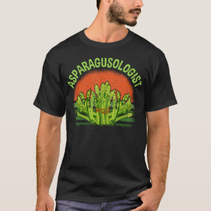 T-shirt Amusing Aspergologue - Amateur de Légume Asperge