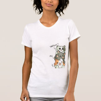 T-Shirt Amusing pour Amateur de Chats