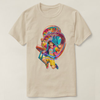 T-shirt Amusons-nous, la vie est des montagnes russes