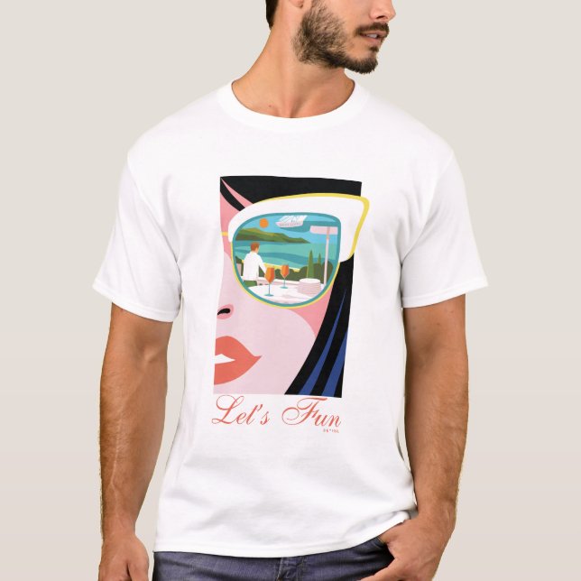 T-shirt Amusons-nous - Le Lotus Blanc (Devant)