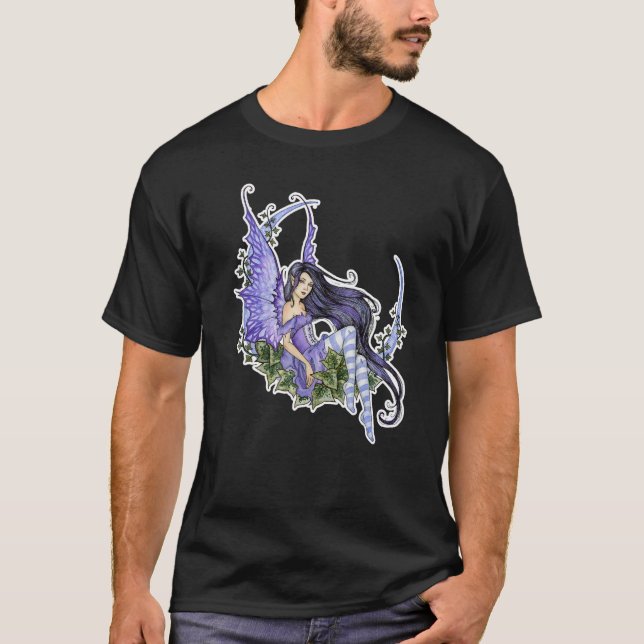 T-shirt Amy Brown Ivy Moon Fairy (Devant)