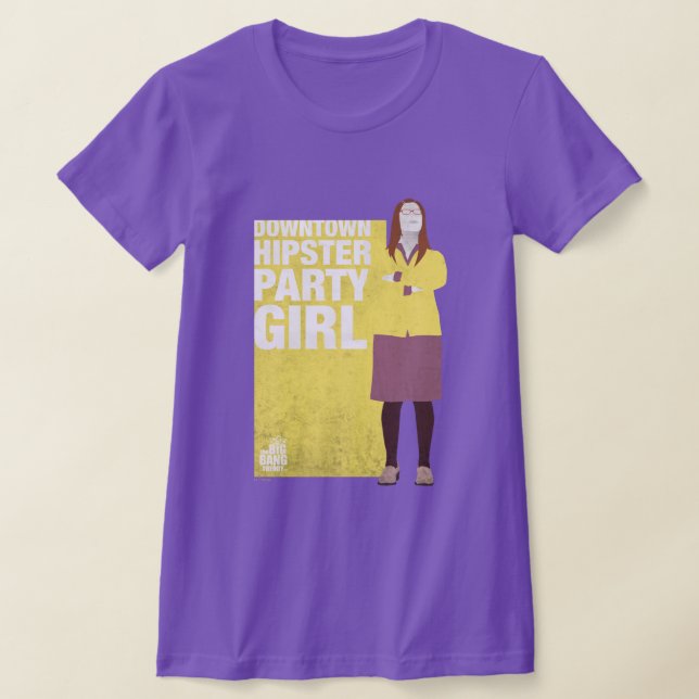 T-shirt Amy | Downtown Hipster Party Girl (Poser)