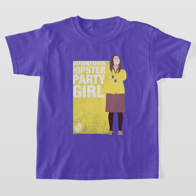T-shirt Amy | Downtown Hipster Party Girl (Poser)