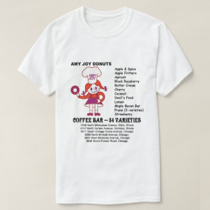 T-shirt Amy Joy Donut Shops de l'Illinois