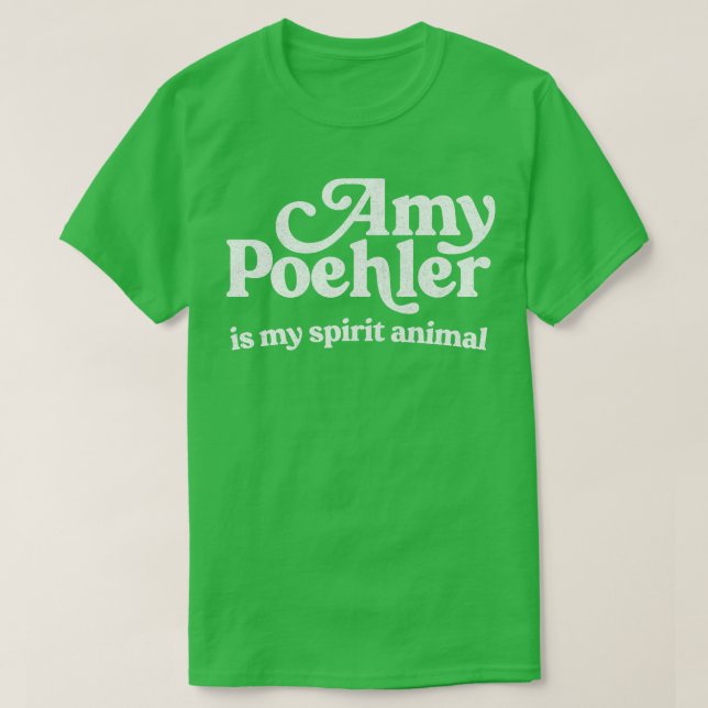 T-shirt Amy Poehler Est Mon Esprit Animal (Design devant)