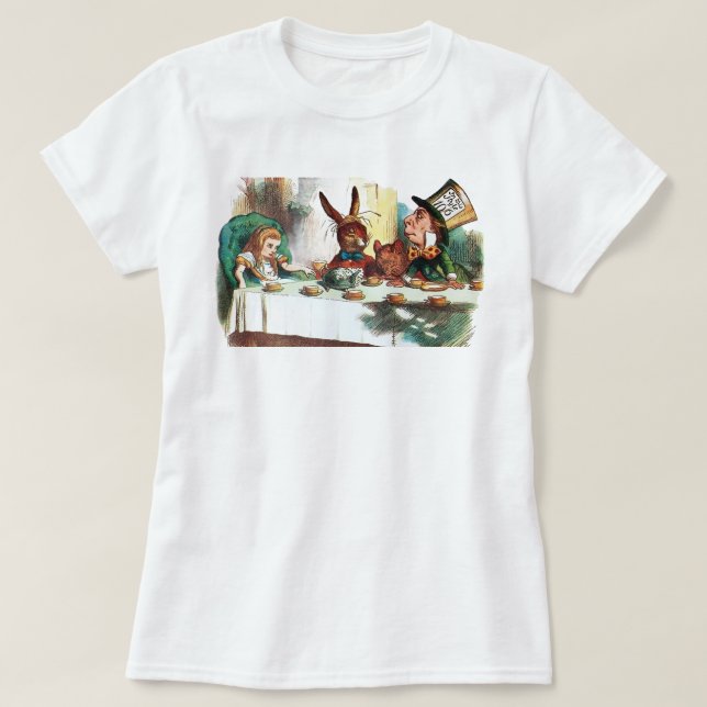 T-shirt An Afternoon in Wonderland (Design devant)