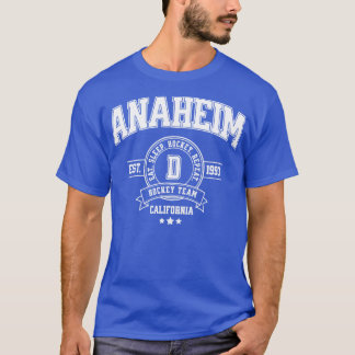 T-shirt Anaheim Hockey Team Bold Duck Sports design