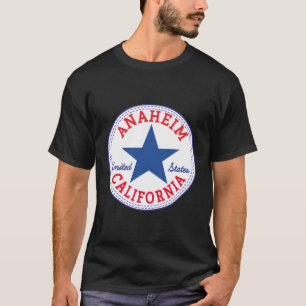 T-shirt Anaheim Orange Comté La Californie États-Unis