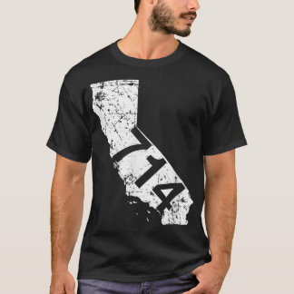 T-shirt Anaheim Santa Ana Area Code 714 , Venin de Califor