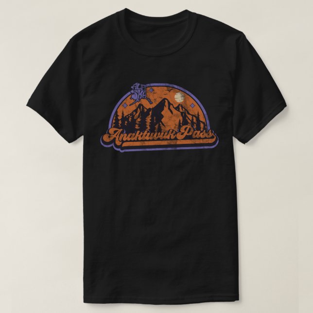 T-shirt Anaktuvuk Pass, Alaska (Design devant)