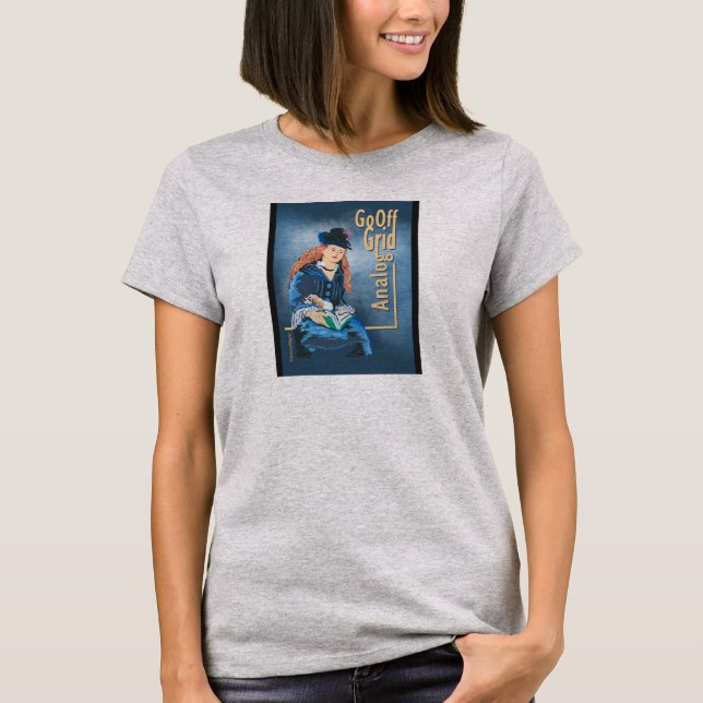 T-shirt Analogique - Sortie hors grille #02 (Devant)
