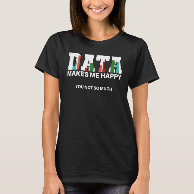 T-shirt Analyse analytique Apprentissage Modélisation Scie (Devant)