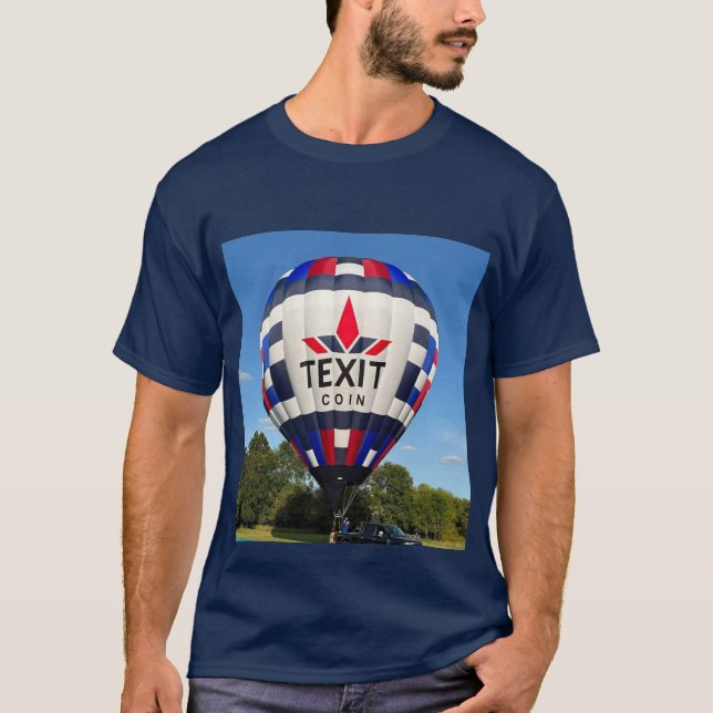 T-shirt Analyse de la pièce TeXit vers le ballon de mine (Devant)