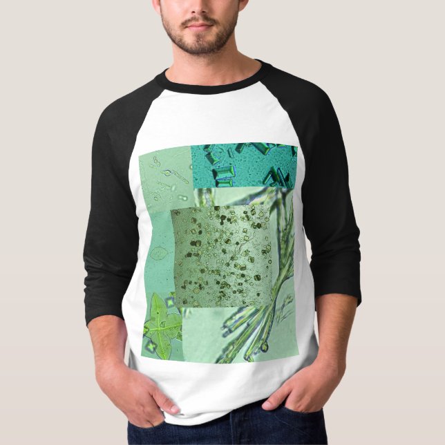 T-shirt analyse d'urine cristaux d'oxalate de calcium micr (Devant)