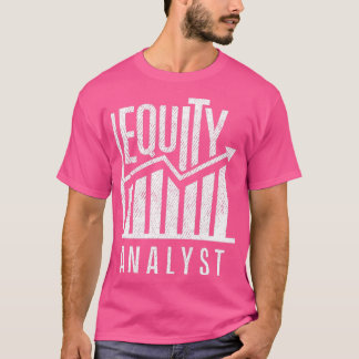 T-shirt Analyse stock Analyste d'équité Trader 20