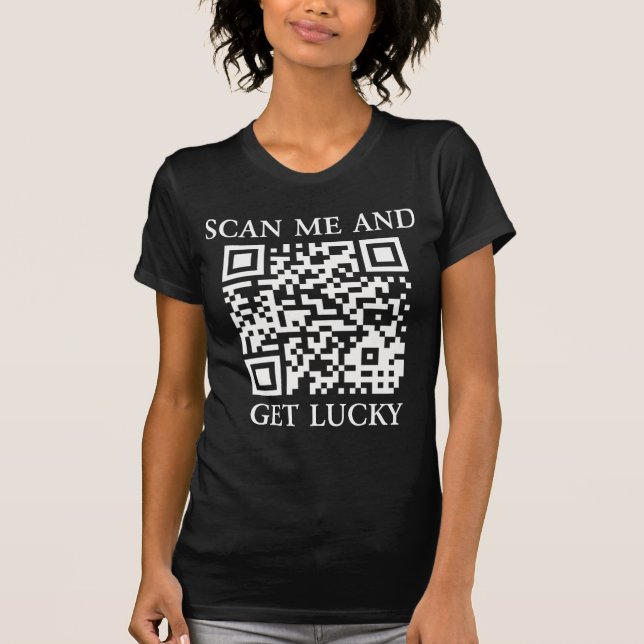 T-shirt Analysez-Moi Et Obtenez De La Chance (Devant)