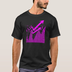 T-shirt Analyste de graphique de trader négociant en bours