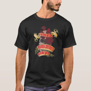T-shirt Analyste de la continuité d'activité crâne encré e