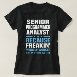 T-shirt Analyste de programmeur principal