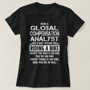 T-shirt Analyste de rémunération globale