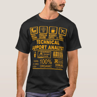 T-SHIRT ANALYSTE DE SOUTIEN TECHNIQUE NICE DESIGN 2017 1