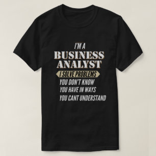 T-shirt Analyste d'entreprise