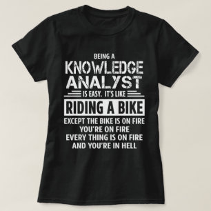 T-shirt Analyste des connaissances