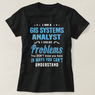 T-shirt Analyste des systèmes SIG