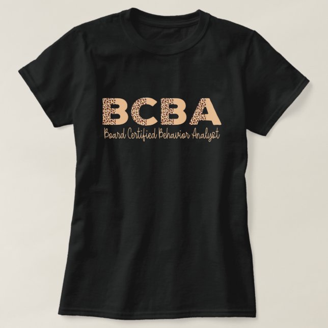 T-shirt Analyste du comportement BCBA Thérapiste du compor (Design devant)