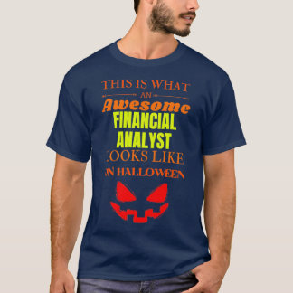 T-shirt Analyste financier 3