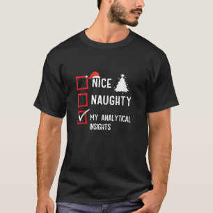 T-shirt Analytical Insights Jolies Vilaines Char Tank À