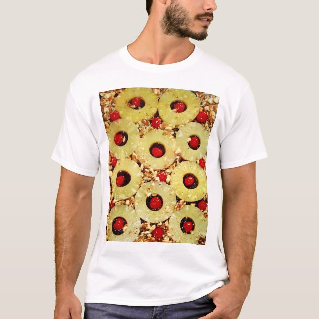 T-shirt Ananas à l'envers du gâteau à l'ananas (Devant)