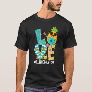 T-shirt Ananas Amour Déjeuner Dame Bonjour Vibes d'été 1