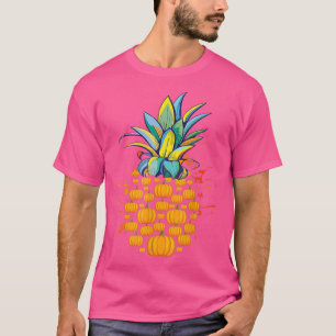 T-shirt Ananas Citrouilles Halloween Thanksgiving Famille