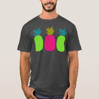 T-shirt ananas coloré