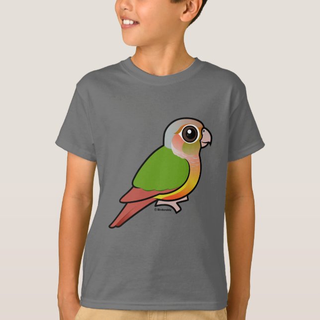 T-shirt Ananas Conure Vert-cheeked de Birdorable (Devant)
