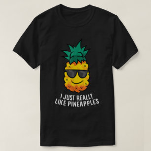 T-shirt Ananas Cool Dessin de Fruit Drôle