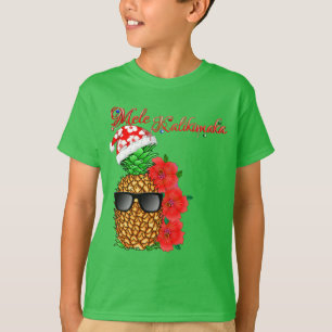 T-shirt Ananas de Noël de Mele Kalikimaka