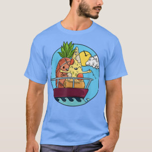 T-shirt Ananas Drôle Sur La Pizza Jour Des Valentines Inte