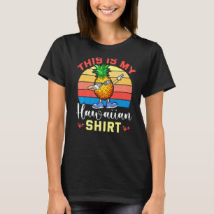 T-shirt Ananas Hawaiian Tropical