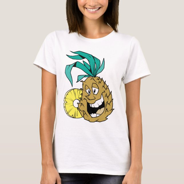 T-shirt Ananas heureux (Devant)