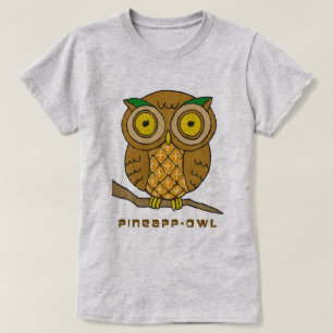 T-shirt Ananas-hibou