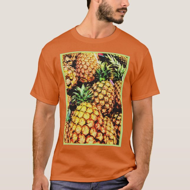 T-shirt "Ananas" Jolie photo. Commandez dès maintenant  (Devant)
